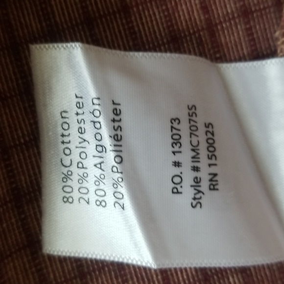 Emory Park Plaid Faux-wrap Skirt Size Small - Picture 6 of 6